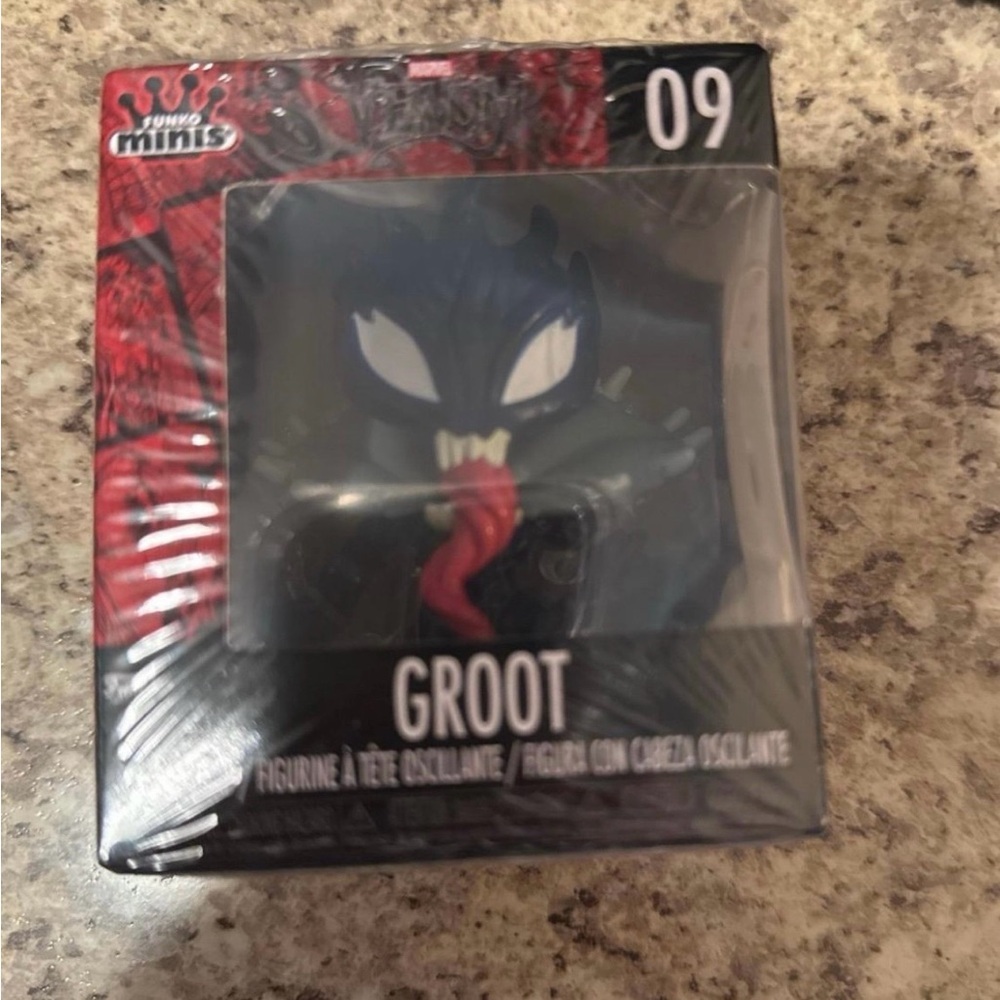 Funko Minis Groot Action Figure - Black and Red